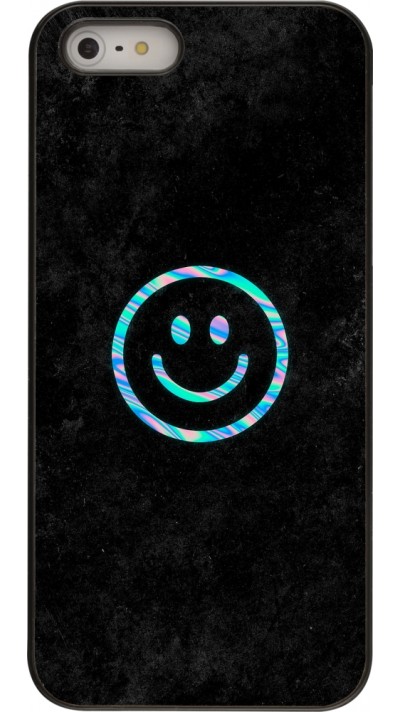 Coque iPhone 5/5s / SE (2016) - Happy smiley irisé Coque iPhone 5/5s / SE (2016) - Happy smiley irisé