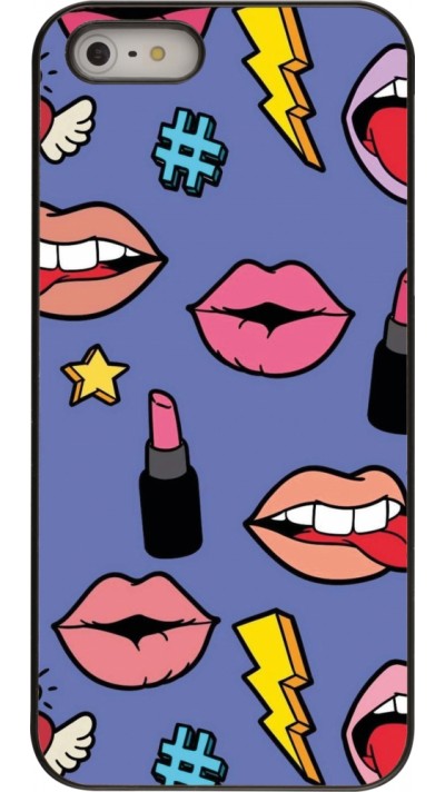 Coque iPhone 5/5s / SE (2016) - Lips and lipgloss Coque iPhone 5/5s / SE (2016) - Lips and lipgloss