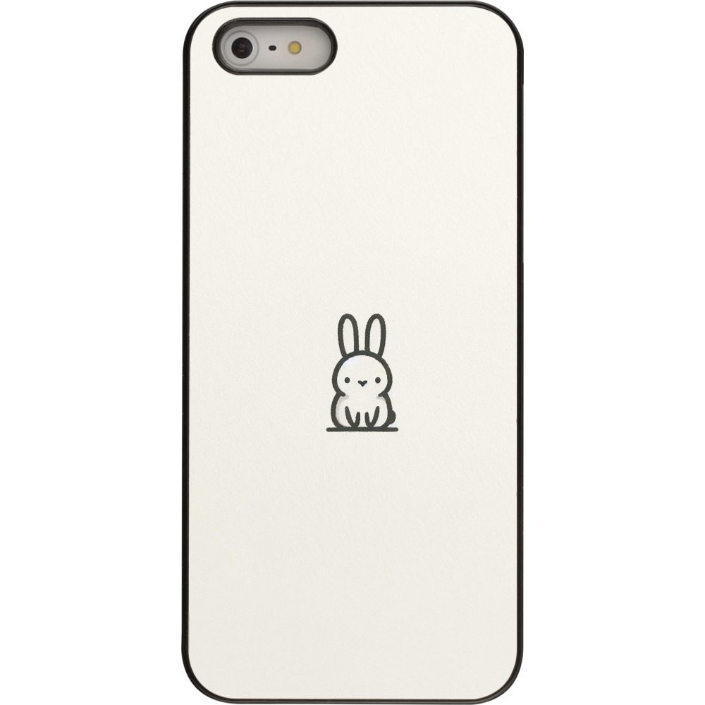Coque iPhone 5/5s / SE (2016) - Minimal bunny cutie