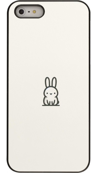 Coque iPhone 5/5s / SE (2016) - Minimal bunny cutie Coque iPhone 5/5s / SE (2016) - Minimal bunny cutie