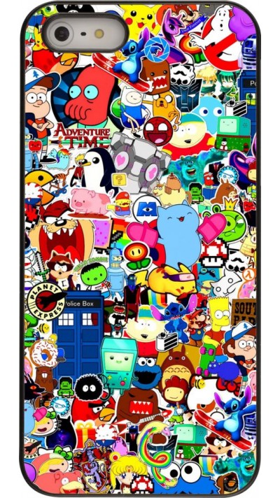 Coque iPhone 5/5s / SE (2016) - Mixed cartoons Coque iPhone 5/5s / SE (2016) - Mixed cartoons