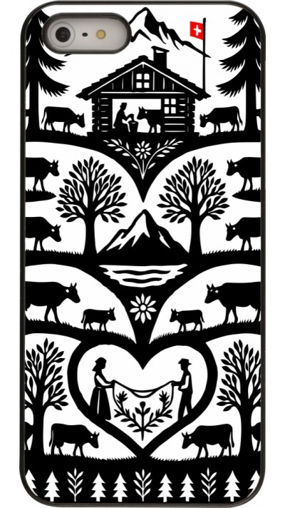 iPhone 5/5s / SE (2016) Case Hülle - Poya Schweiz 2