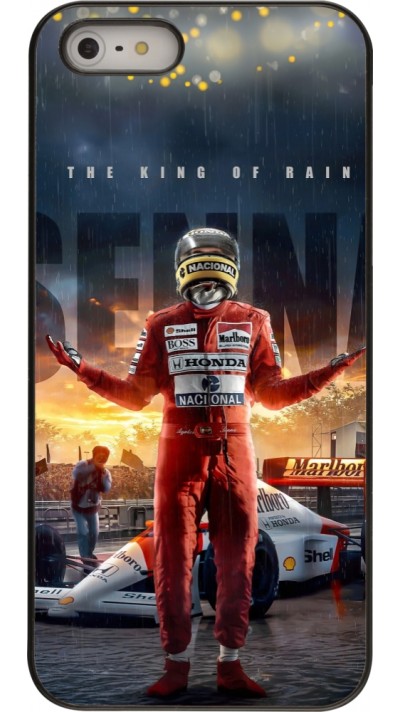 Coque iPhone 5/5s / SE (2016) - Senna The King of Rain Coque iPhone 5/5s / SE (2016) - Senna The King of Rain