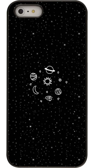 Coque iPhone 5/5s / SE (2016) - Space Doodle Coque iPhone 5/5s / SE (2016) - Space Doodle