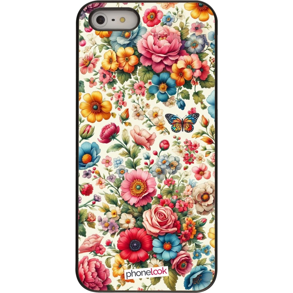 Coque iPhone 5/5s / SE (2016) - Spring 25 printemps fleuri