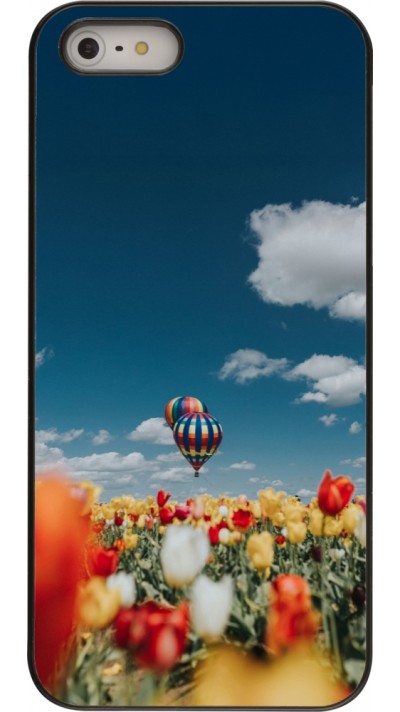 Coque iPhone 5/5s / SE (2016) - Hot air balloon Spring 2026