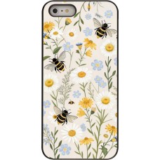 Coque iPhone 5/5s / SE (2016) - Pattern bees Spring 2026