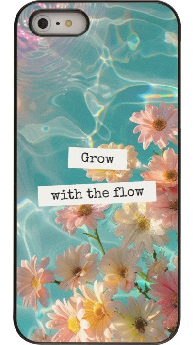 Coque iPhone 5/5s / SE (2016) - Summer 2025 Grow with the flow