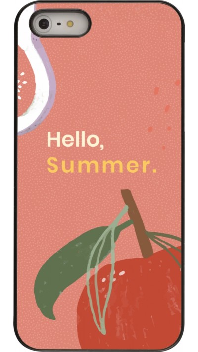 Coque iPhone 5/5s / SE (2016) - Summer 2025 Hello summer