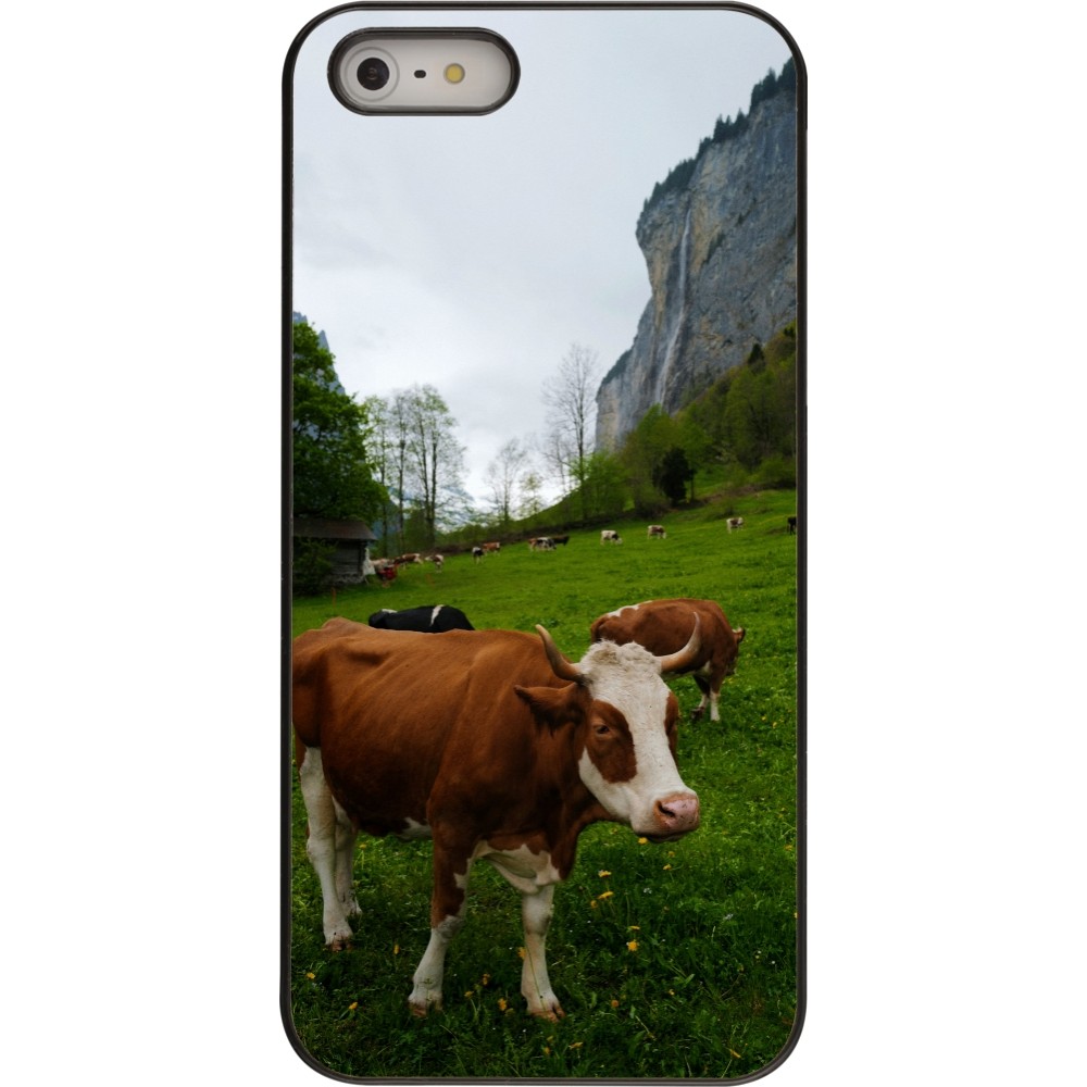 Coque iPhone 5/5s / SE (2016) - Fête Nationale Suisse Vaches