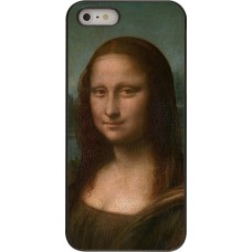 Coque iPhone 5/5s / SE (2016) - Tableau art - La Joconde - Léonard de Vinci