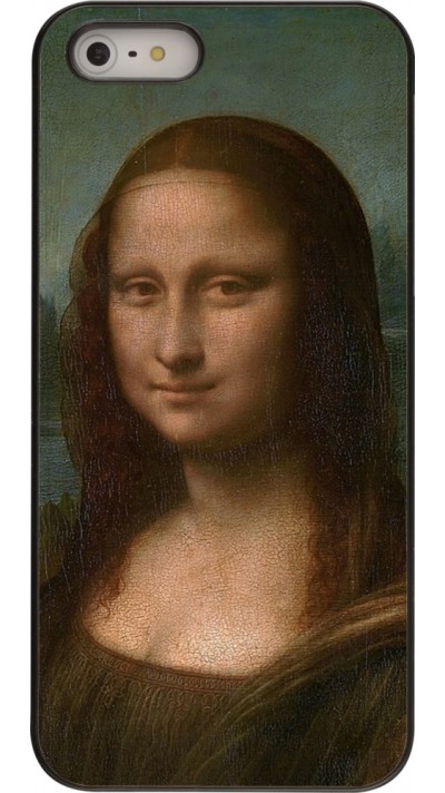 Coque iPhone 5/5s / SE (2016) - Tableau art - La Joconde - Léonard de Vinci
