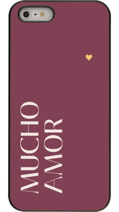 Coque iPhone 5/5s / SE (2016) - Valentine 2024 mucho amor rosado