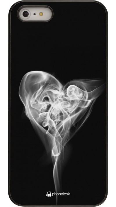 Coque iPhone 5/5s / SE (2016) - Valentine 2022 Black Smoke