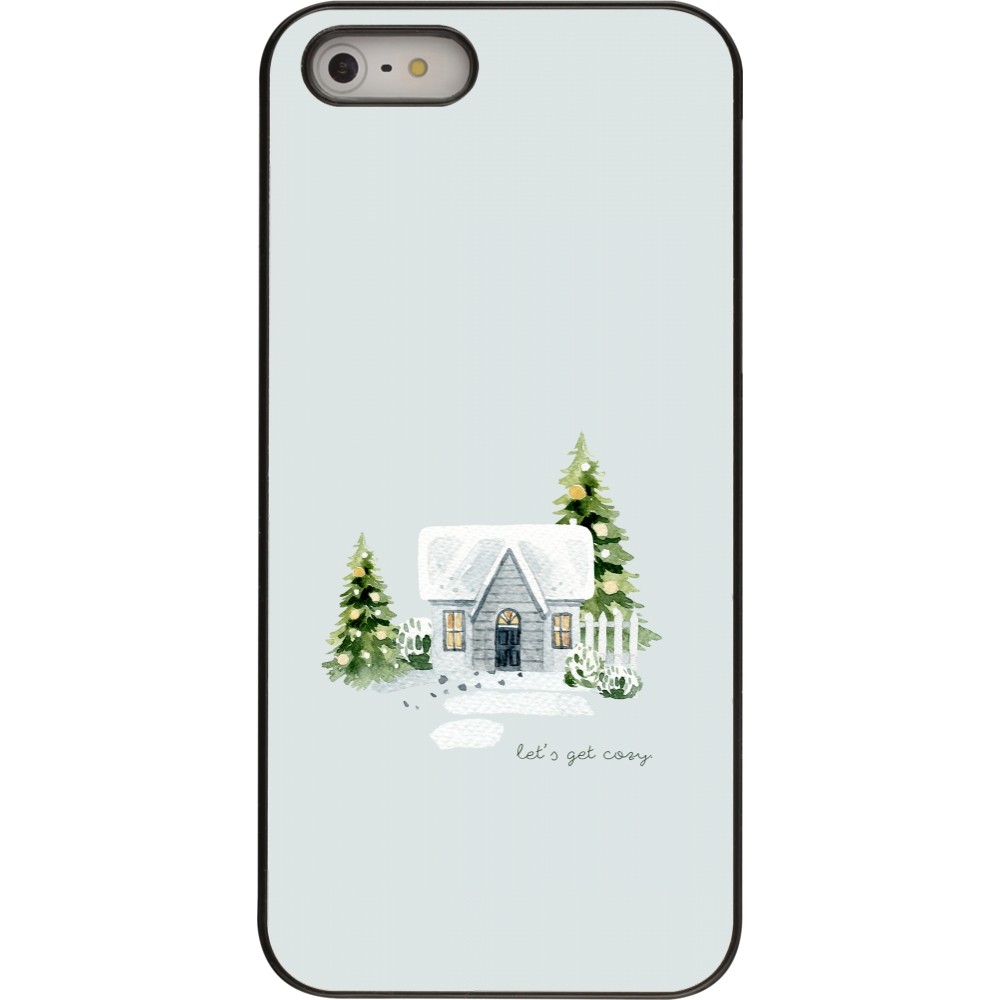Coque iPhone 5/5s / SE (2016) - Winter 25 Cosy House
