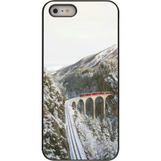 Coque iPhone 5/5s / SE (2016) - Winter 25 Winter polar express