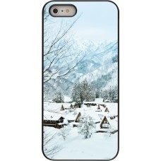Coque iPhone 5/5s / SE (2016) - Winter 25 Winter snowy landscape