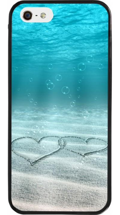 Coque iPhone 5/5s / SE (2016) - Silicone rigide noir Summer 18 19