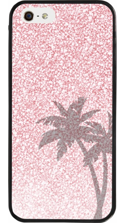 Coque iPhone 5/5s / SE (2016) - Silicone rigide noir Summer 2021 01