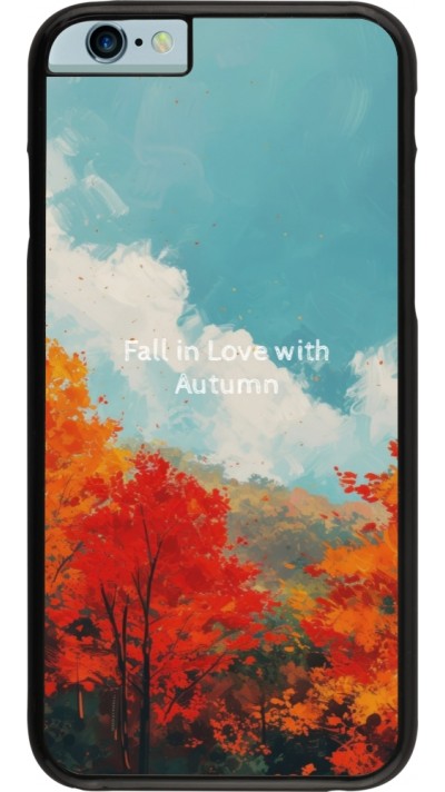 Coque iPhone 6/6s - Autumn 25 Fall in love