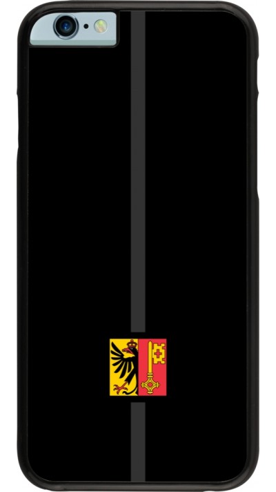 iPhone 6/6s Case Hülle - Kanton GE schwarz