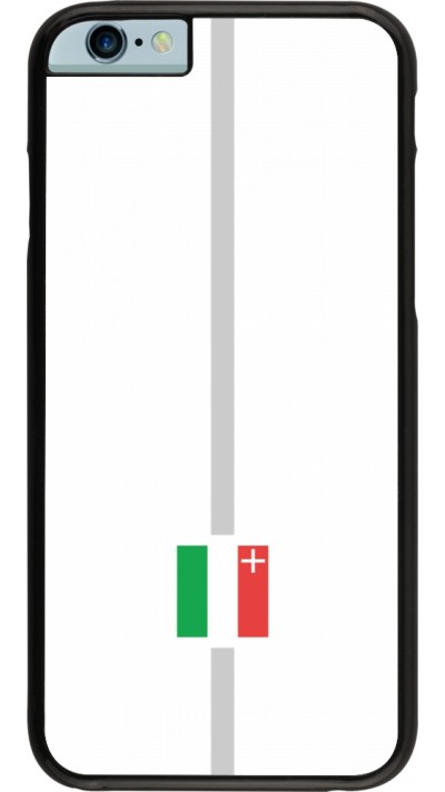 iPhone 6/6s Case Hülle - Kanton NE weiss