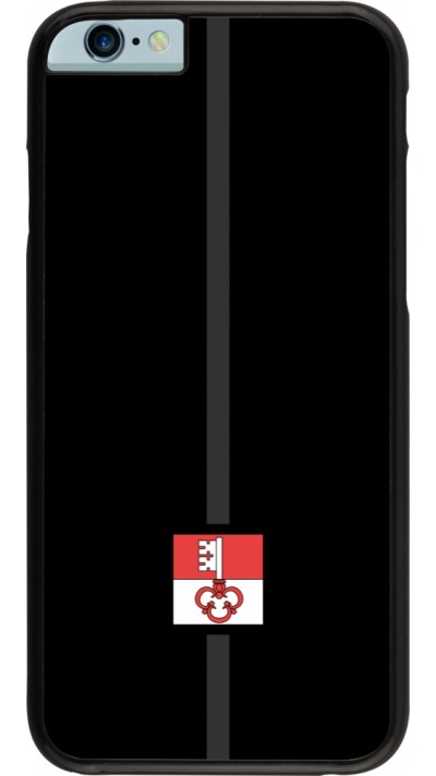 iPhone 6/6s Case Hülle - Kanton OW schwarz
