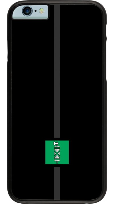 iPhone 6/6s Case Hülle - Kanton SG schwarz
