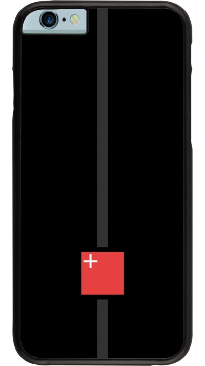 iPhone 6/6s Case Hülle - Kanton SZ schwarz