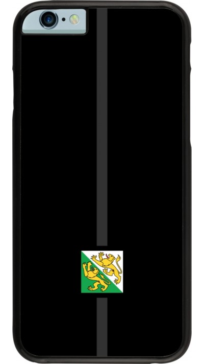 iPhone 6/6s Case Hülle - Kanton TG schwarz