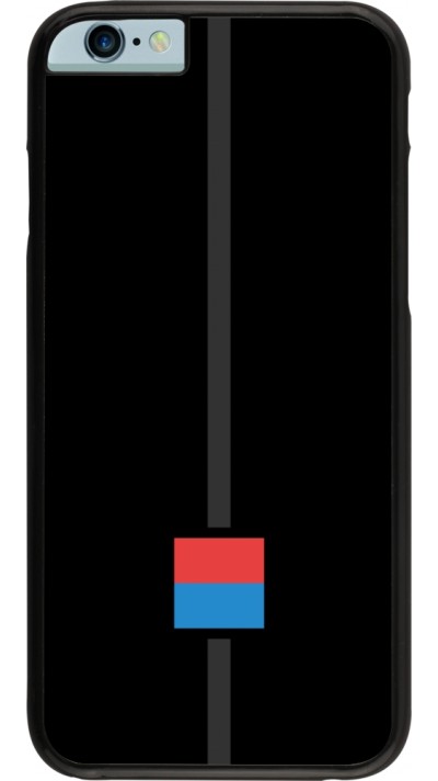 iPhone 6/6s Case Hülle - Kanton TI schwarz