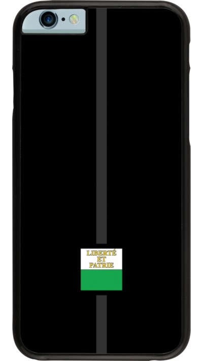 iPhone 6/6s Case Hülle - Kanton VD schwarz