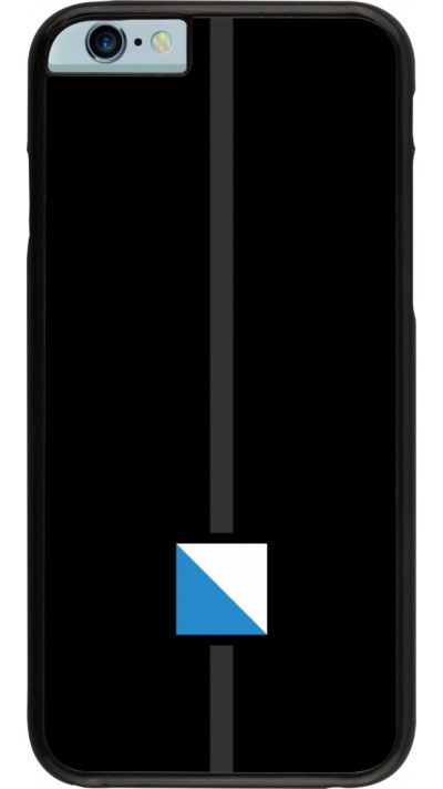 iPhone 6/6s Case Hülle - Kanton ZH schwarz