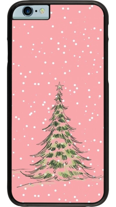Coque iPhone 6/6s - Christmas 25 Pink Tree