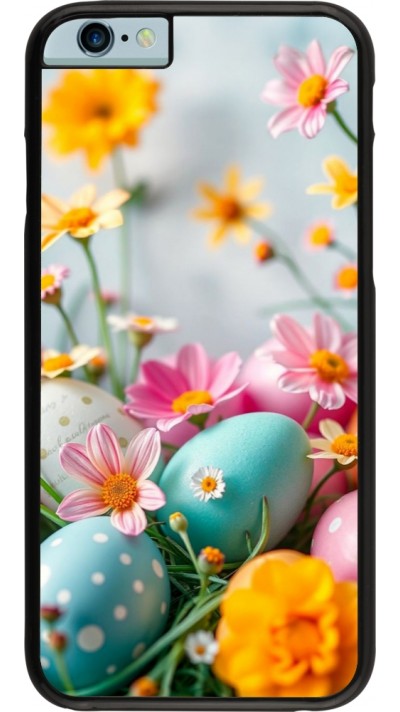 Coque iPhone 6/6s - Easter 2026 Eggs with flowers