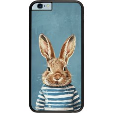 Coque iPhone 6/6s - Easter 2026 Rabbit navy