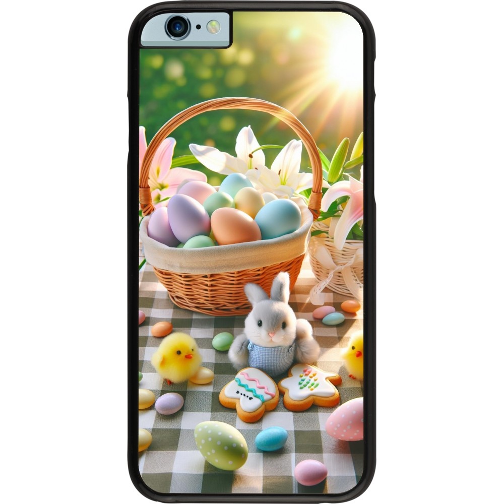 Coque iPhone 6/6s - Easter 2025 Panier Pâques