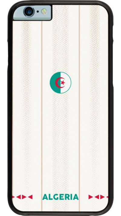 Coque iPhone 6/6s - Maillot de football Algérie 2026 personnalisable