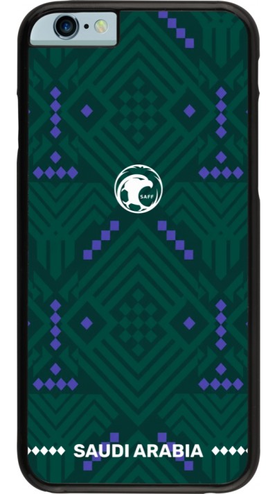 Coque iPhone 6/6s - Maillot de football Arabie saoudite 2026 personnalisable