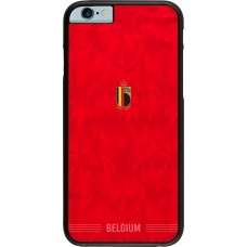 Coque iPhone 6/6s - Maillot de football Belgique 2026 personnalisable