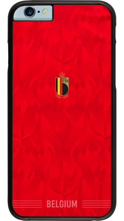 Coque iPhone 6/6s - Maillot de football Belgique 2026 personnalisable