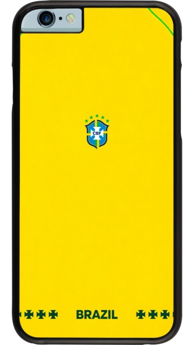 Coque iPhone 6/6s - Maillot de football Bresil 2026 personnalisable