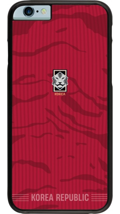Coque iPhone 6/6s - Maillot de football Corée du Sud 2026 personnalisable