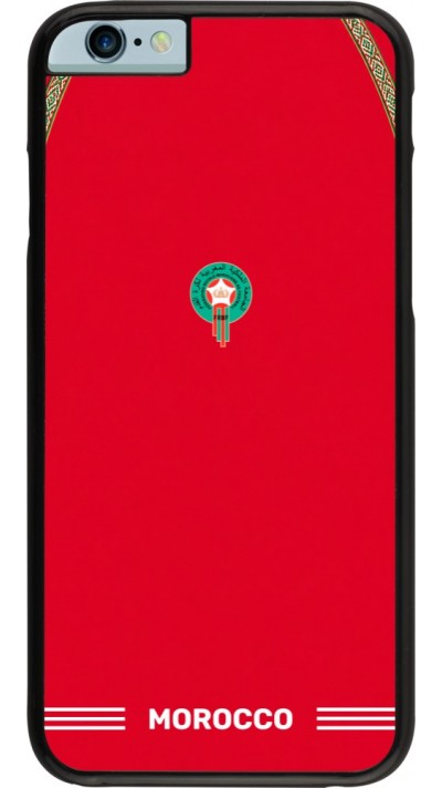 Coque iPhone 6/6s - Maillot de football Maroc 2026 personnalisable