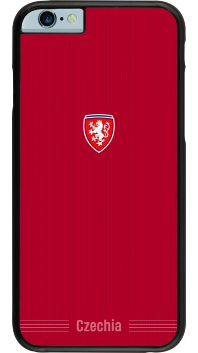 Coque iPhone 6/6s - Maillot de football Répuplique Tchèque 2026 personnalisable