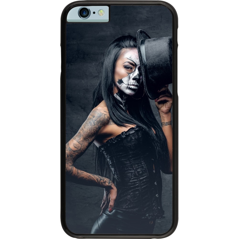 Coque iPhone 6/6s - Halloween 22 Tattooed Girl