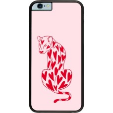 Coque iPhone 6/6s - Leopard with hearts 2026
