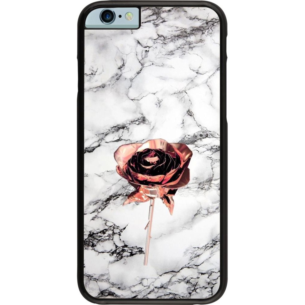 Hülle iPhone 6/6s - Marble Rose Gold