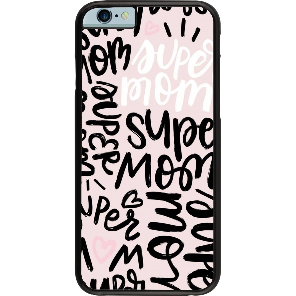 Coque iPhone 6/6s - Mom 2024 Super mom