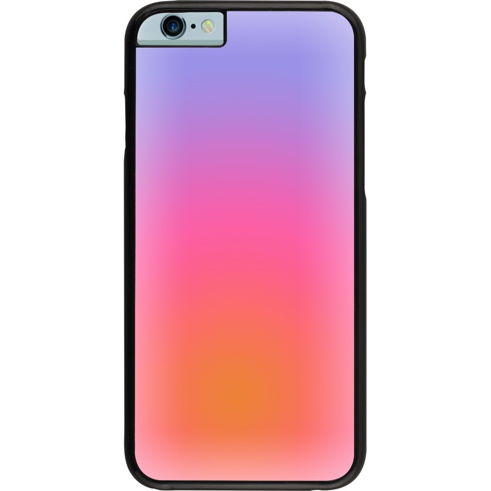 Coque iPhone 6/6s - Orange Pink Blue Gradient